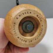 Pepper and salt grinders designed by jörgensen and nissen for bodum Denmark
