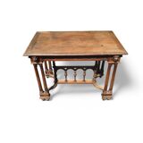 Renaissance desk in carved wood