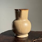 Vintage stoneware round carafe