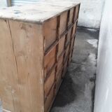 Trade cabinet with drawers