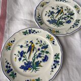 Pair of plates "blue phoenix" Villeroy and boch