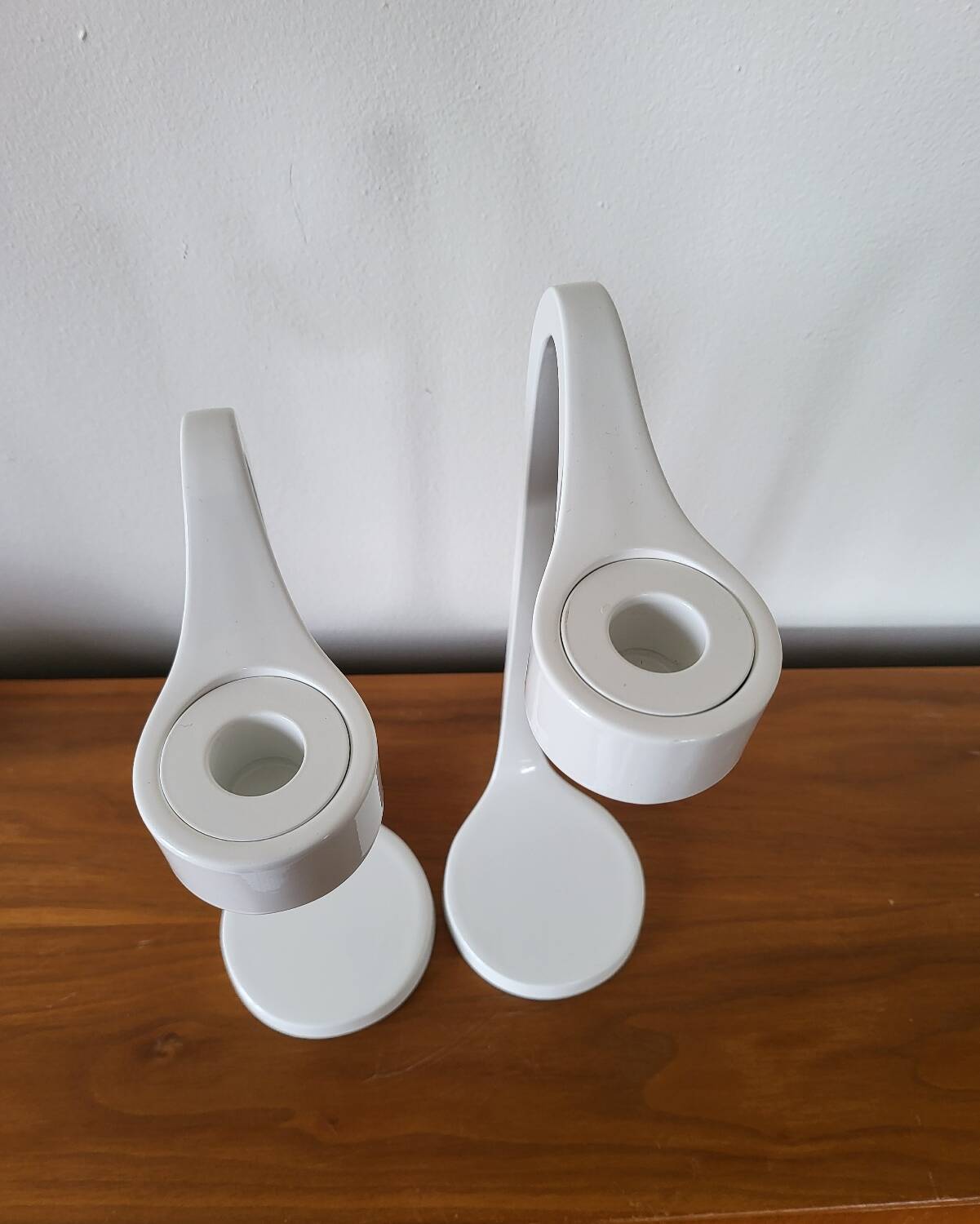 Pair of IKEA design candlesticks 90 Monika Mulder