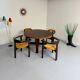 4 chairs model Expo 68 designed by Robert Haussmann, 1960s vintage.