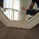 Miroir vintage octogonale biseauté style shabby chic