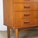 Commode scandinave en teck, 1960