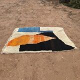 Colorful Berber rug size 200 x 300 cm