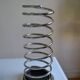 Chrome metal spring umbrella holder