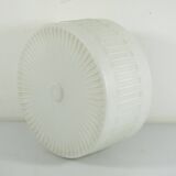 Set of Two 1930s German Art Deco Ceiling Lights, Wila Leuchten, Opal Glass