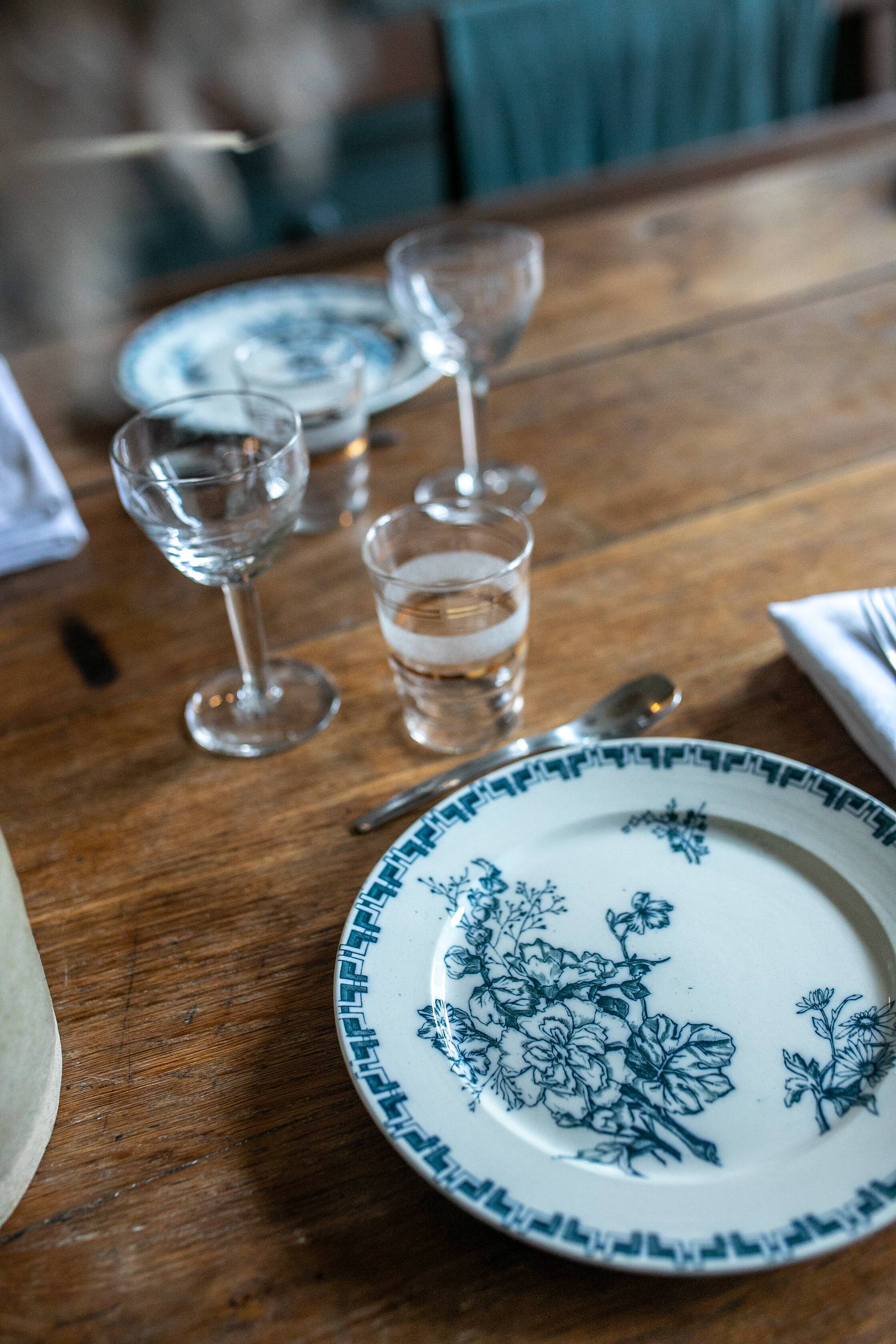 Les 6 assiettes sarreguemines