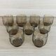 9 lever glasses in smoked glass