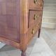 Art Deco chest of drawers - 4 drawers - locks - checkered wood veneer top - 50s