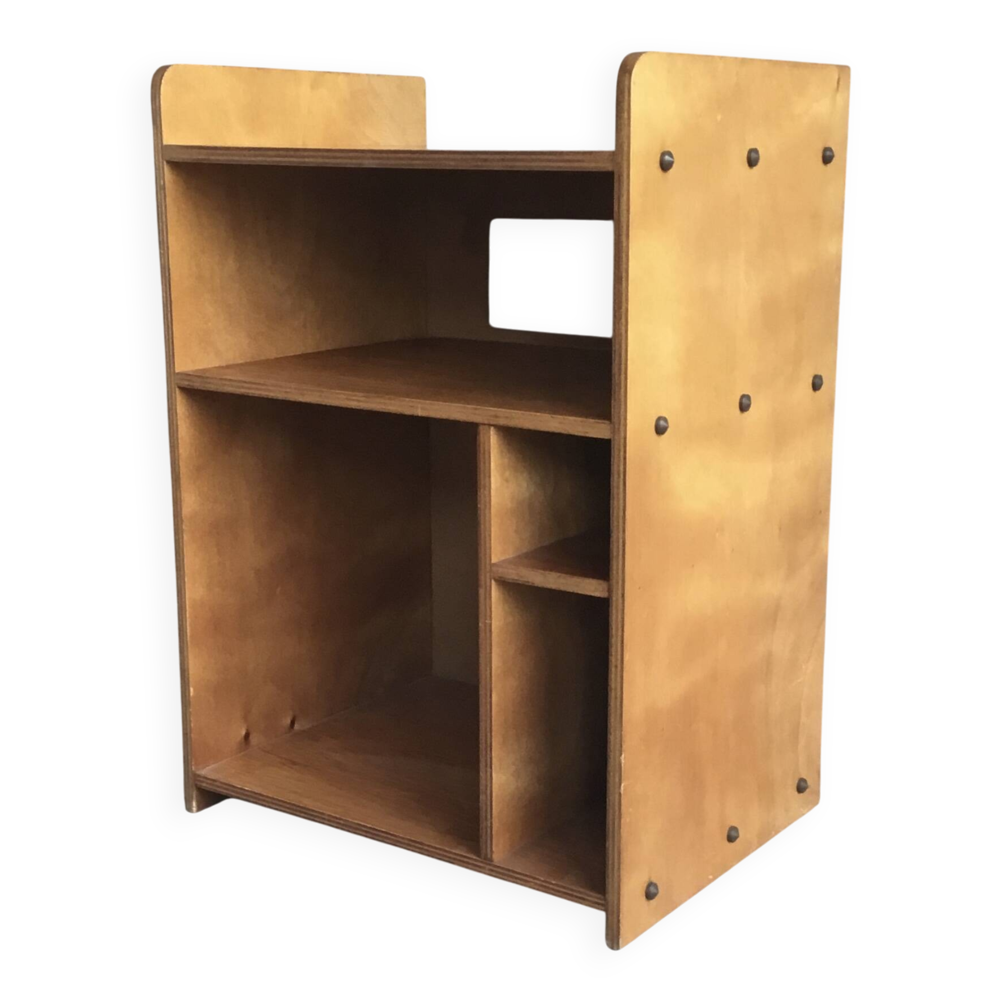 Vintage plywood hi-fi cabinet - 1960
