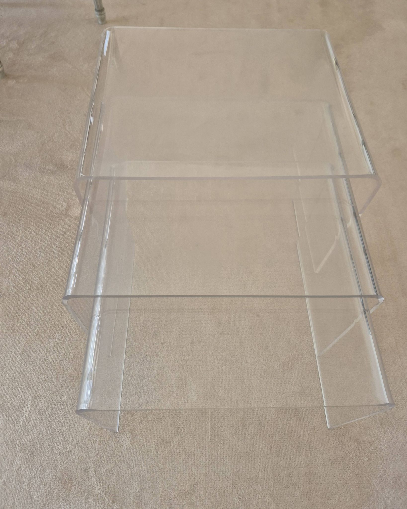 Trio de tables Gigogne Roche Bobois en Altuglass
