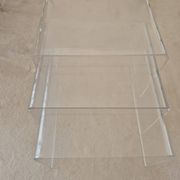 Trio de tables Gigogne Roche Bobois en Altuglass
