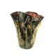 Large murano glass vase by enrico cammozzo (with coa)