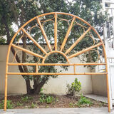 Rattan headboard