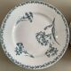 Set of 10 Lunéville ironstone soup plates, Oeillet model