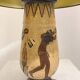 Mid-Century Modern Ceramic Table Lamp by Roger Guérin, Belgium