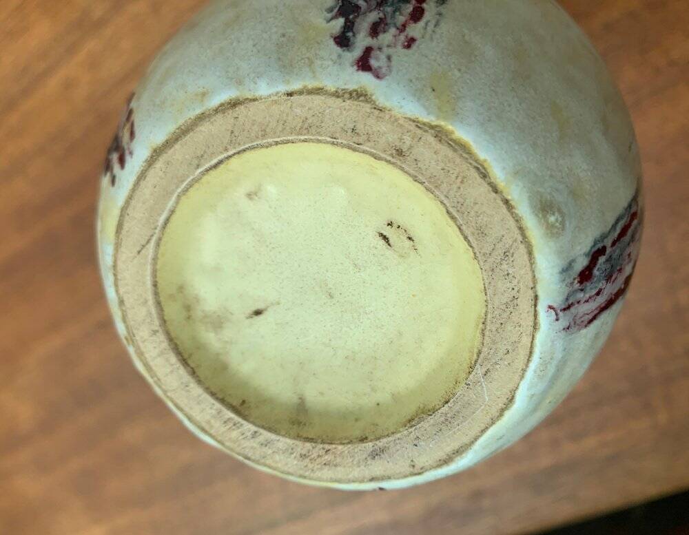 Ceramic vase West German Pottery mid-century WGP by Kurt Tschörner for Ruscha, 1960s