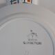 Set of 4 dessert plates Badonviller model Quiberon year 30