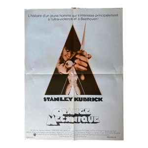 Affiche de cinéma Orange Mécanique