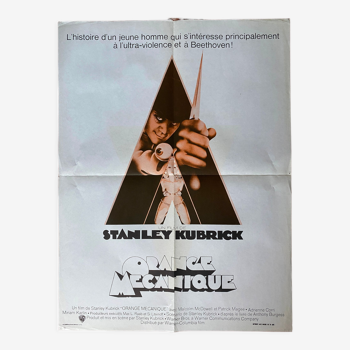 Cinema poster A clockwork Orange Stanley Kubrick 1971