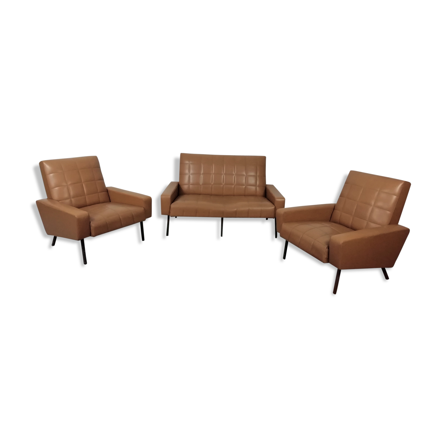 2 seater sofa and 2 armchairs 1950
