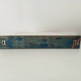 Vintage wall-mounted coat rack in lacquered wood from the 60s
