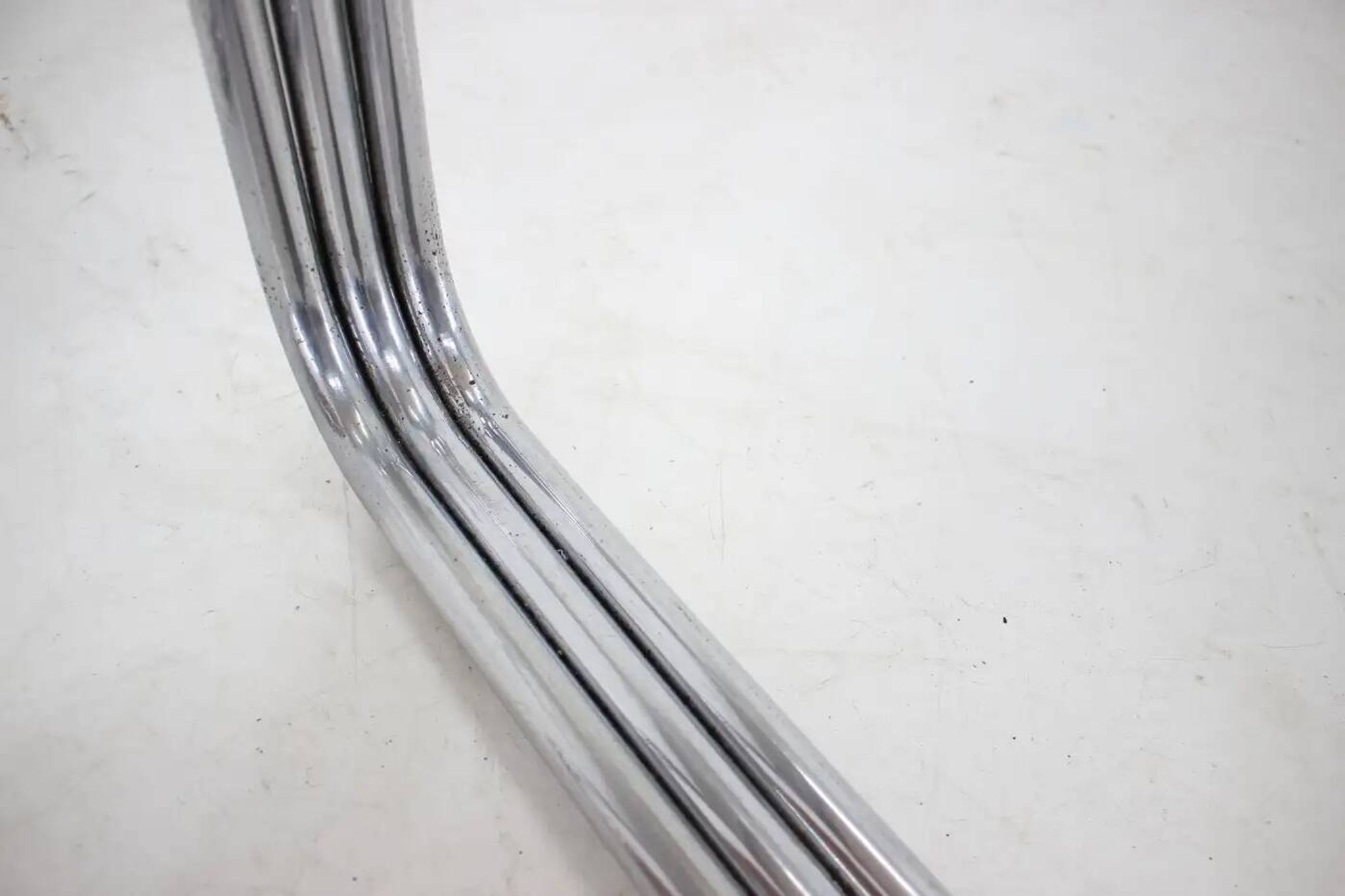 Bauhaus Art Deco tubular steel chrome table, 1930s