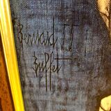 Lithograph on canvas signed Buffet