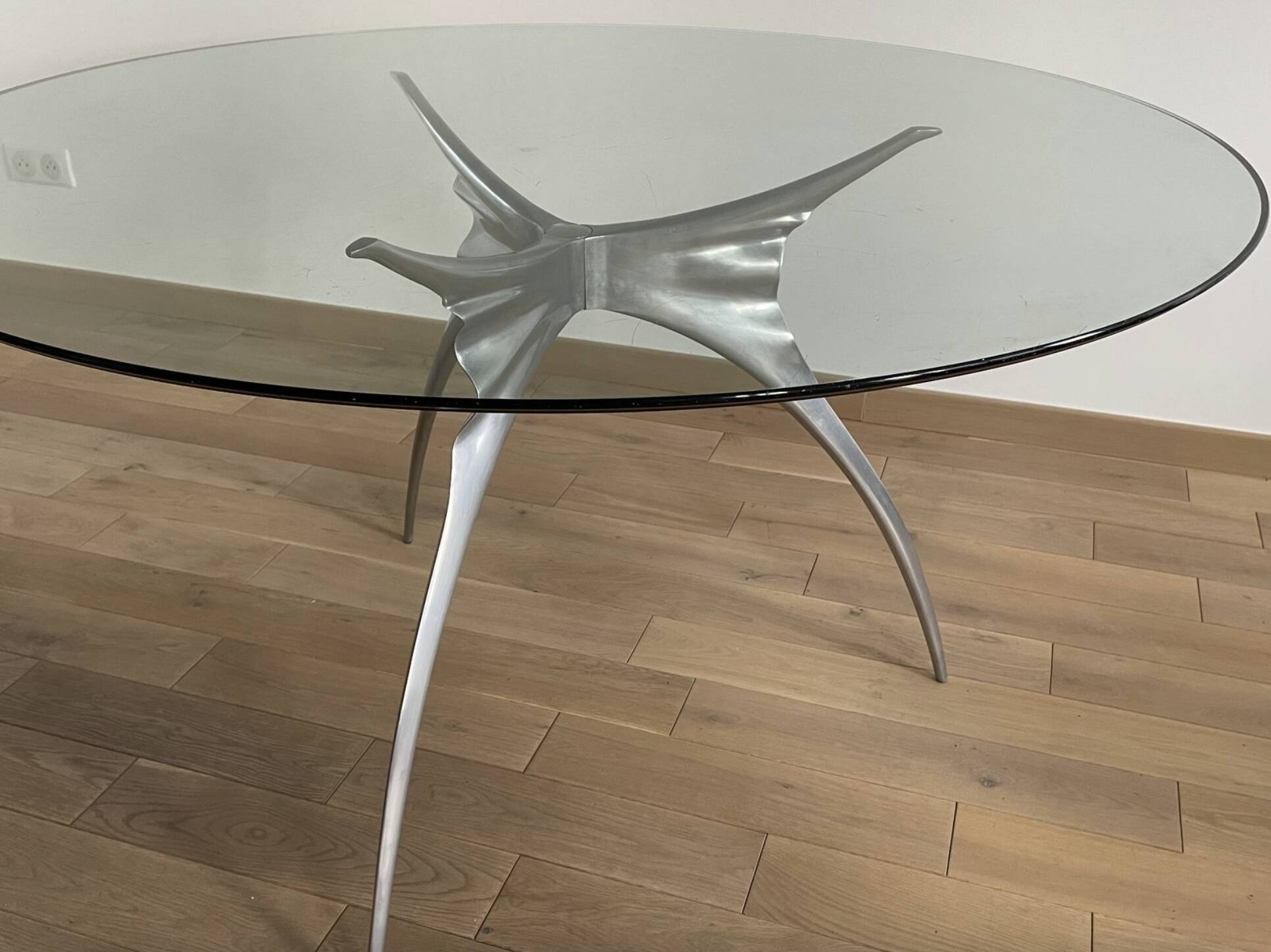 Protis dining room table errance bernard dequet 110 cm