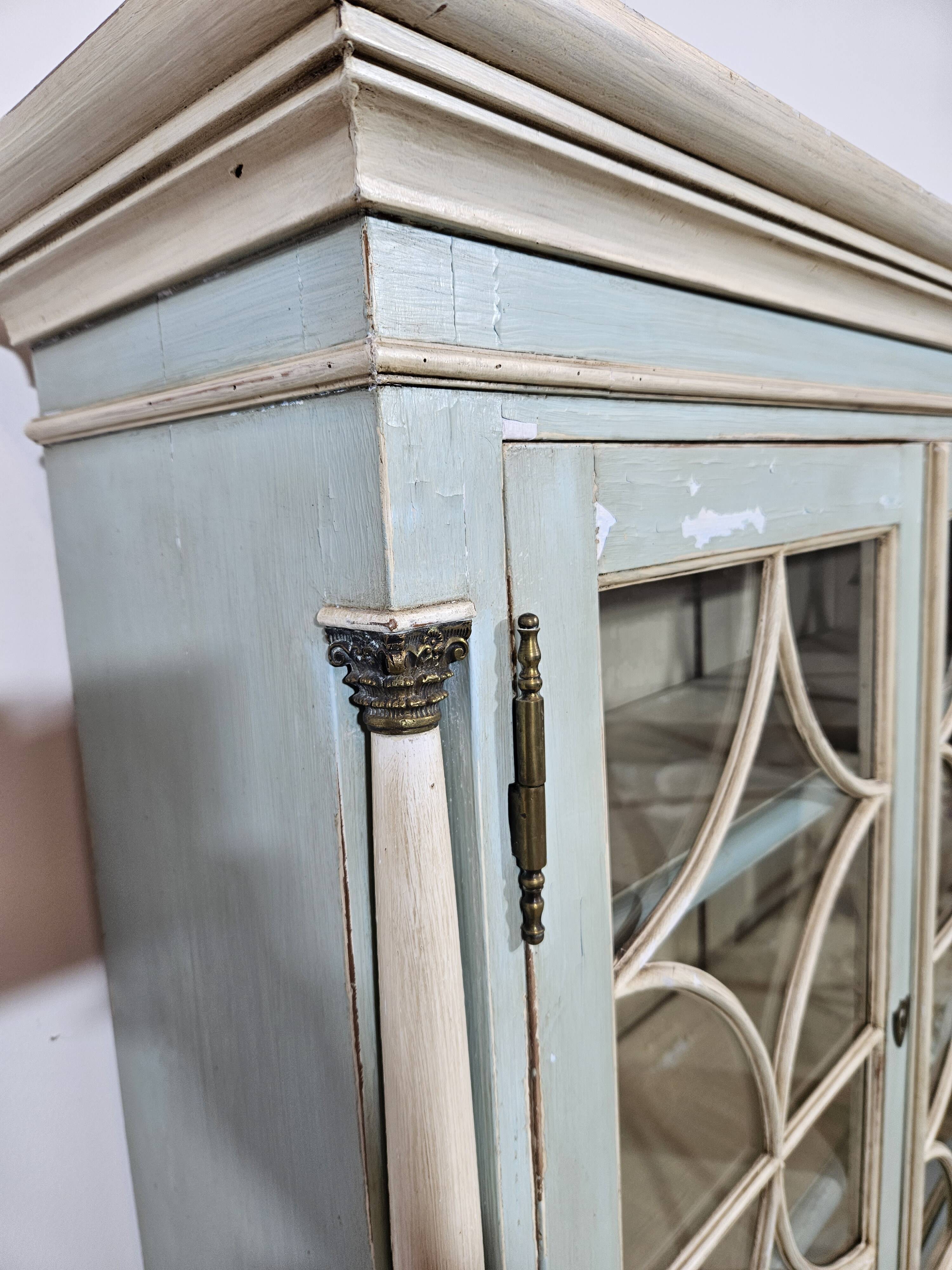 Secretary with a Biedermeier extension, Bookcase, first half of the 19th
