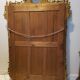 Large rectangular antique Louis XVI mirror for tabletop use.
