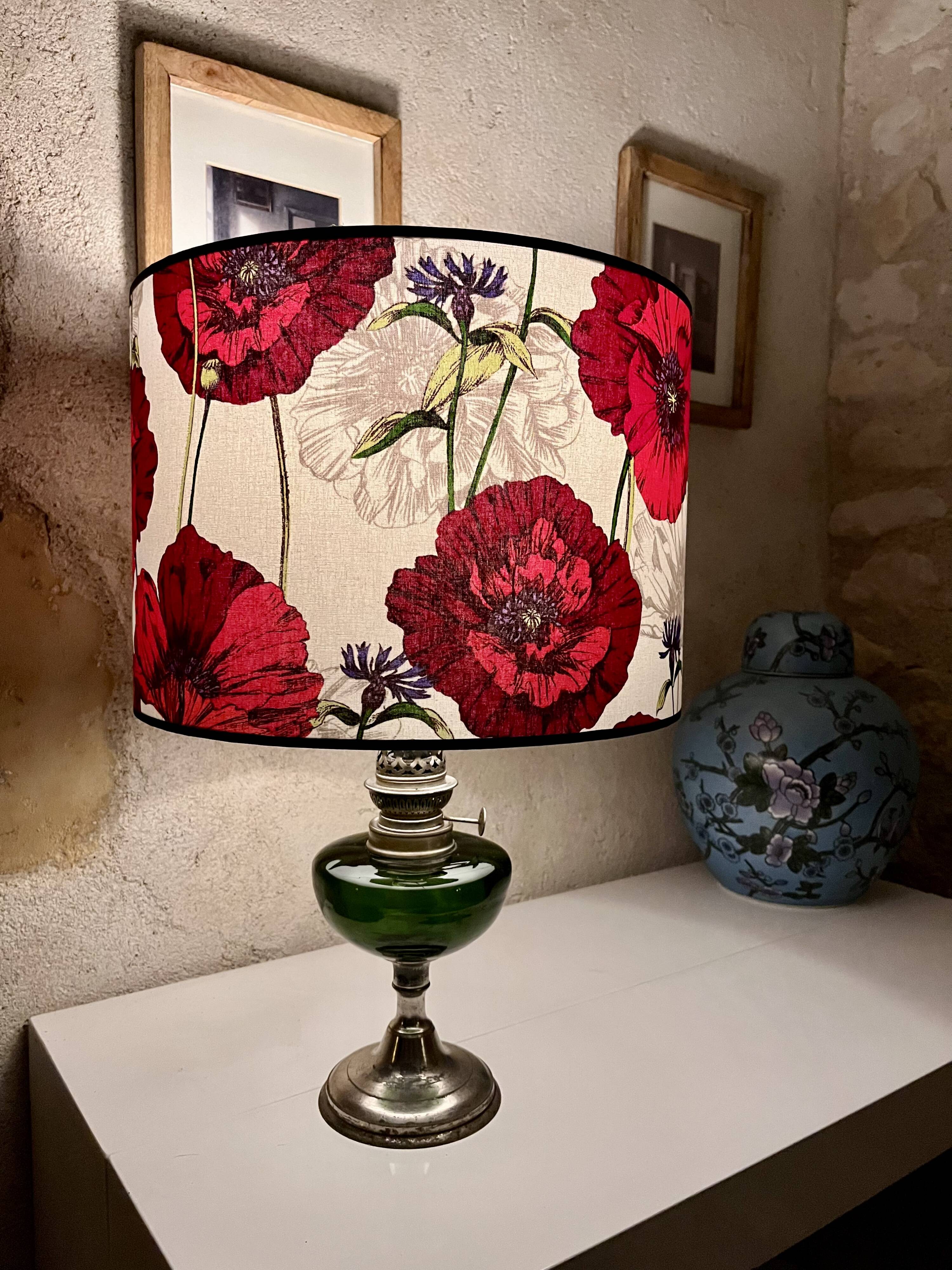 Poppy Lamp - handcrafted creation