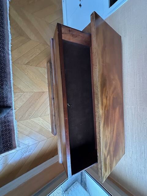 Mahogany buffet and mahogany veneer
