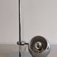 Chrome eye ball lamp, space age, Germany circa 1970.