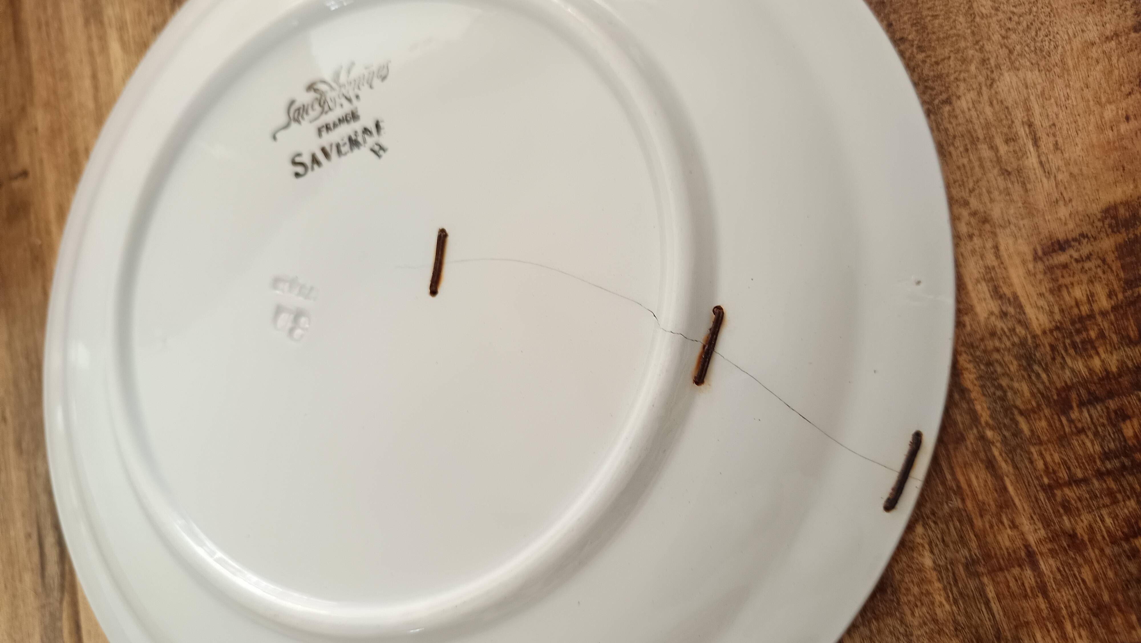 Sarreguemines table service "Saverne" – 44 pieces