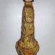 Vintage amber glass bottle