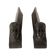 Pair of fireplace andirons in iron Europe 20th century