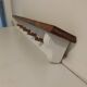 Handmade wall coat rack