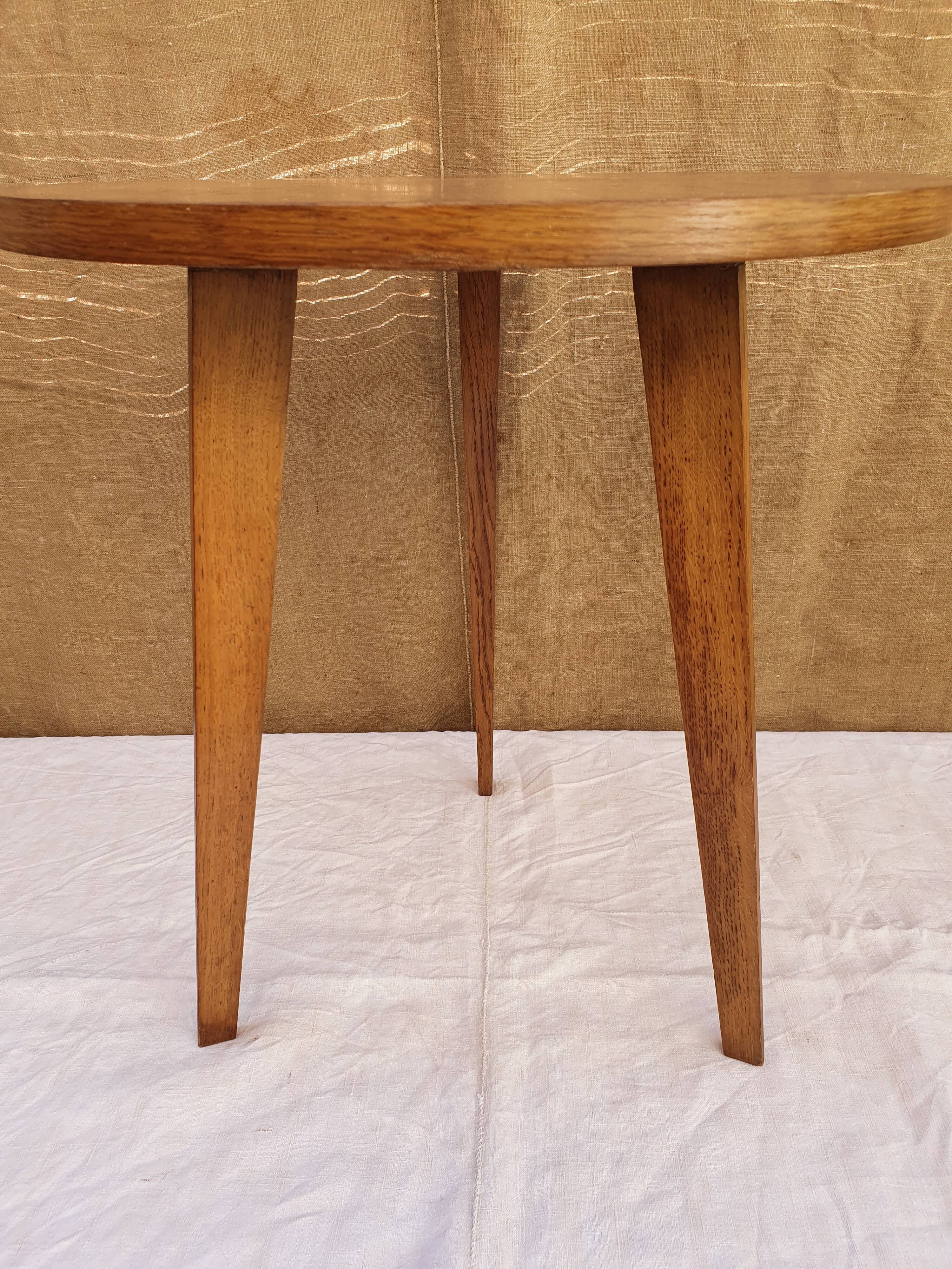 Oak side table