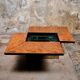 Bar coffee table, Paul Michel for Roche Bobois, 1980