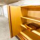 Scandinavian teak cabinet 4 doors 2+1 drawers wardrobe 1960