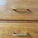 Chiffonnier en bois pieds compas