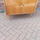 Old furniture secretary scandinavian showcase vintage wood