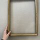 Golden frame 35x45cm