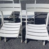 6 chaises  jardin vntage 60 70 R Gleizes