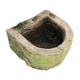 Old blue stone bin