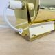 Ikea V413 vintage roller wall lamp, gold metal