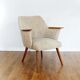 Fauteuil style cocktail avec accoudoirs